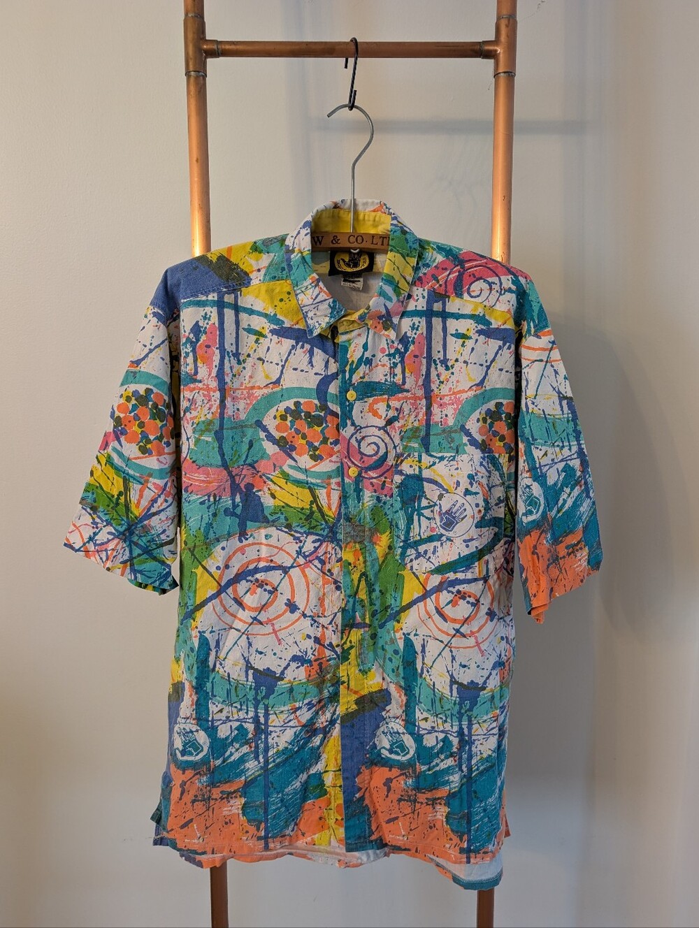 1988 Vintage "Body Glove" Button-Down Shirt - Rare Piece From the 80's - Unisex